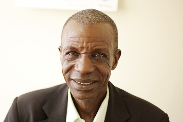 Kenyan Community Health Volunteer who works with Operation Eyesight