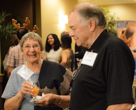 Guests at Halfway to Christmas Party