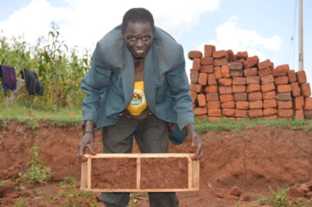 Kenyan brick maker has sight restored through Operation Eyesight
