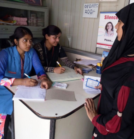 Operation Eyesight community health worker training