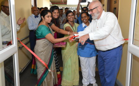 It was a great honour to inaugurate the Operation Eyesight Universal Institute for Eye Cancer on September 30. Photo courtesy of LVPEI.