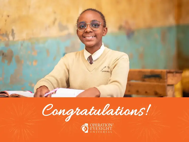 Congratulations eCard Gift - Operation Eyesight eCard