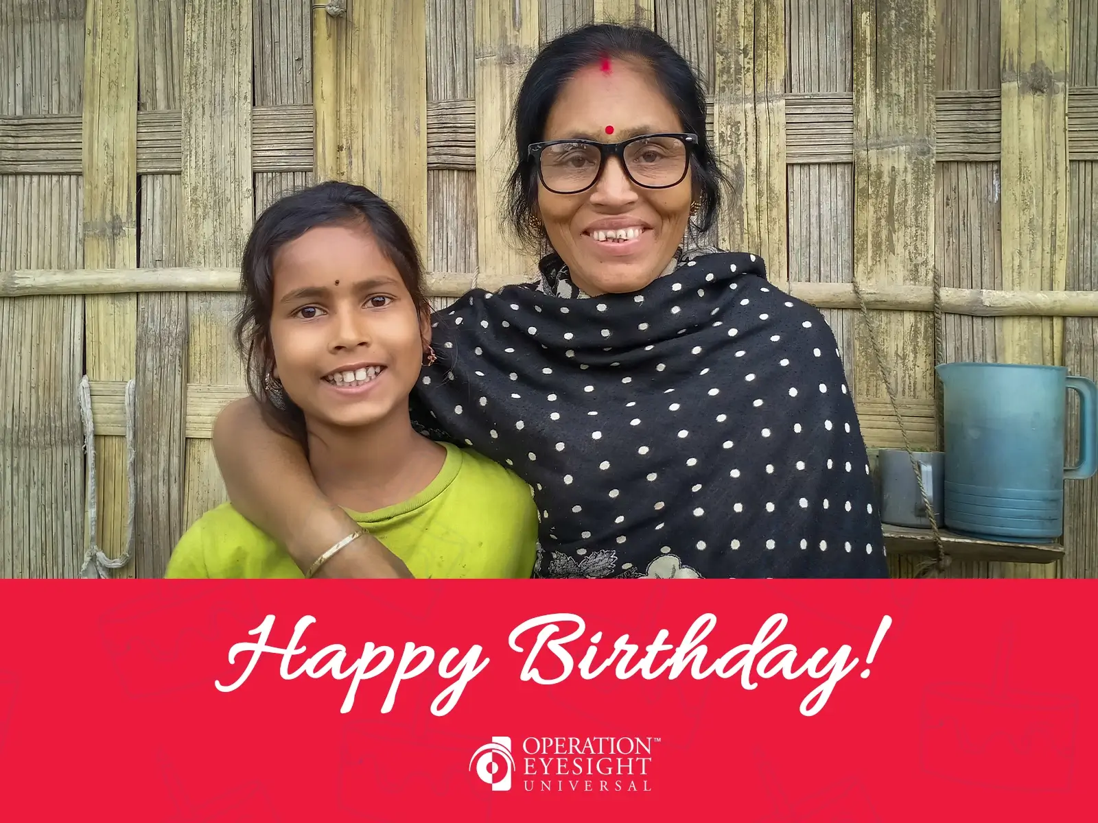 Happy Birthday eCard Gift - Operation Eyesight eCard