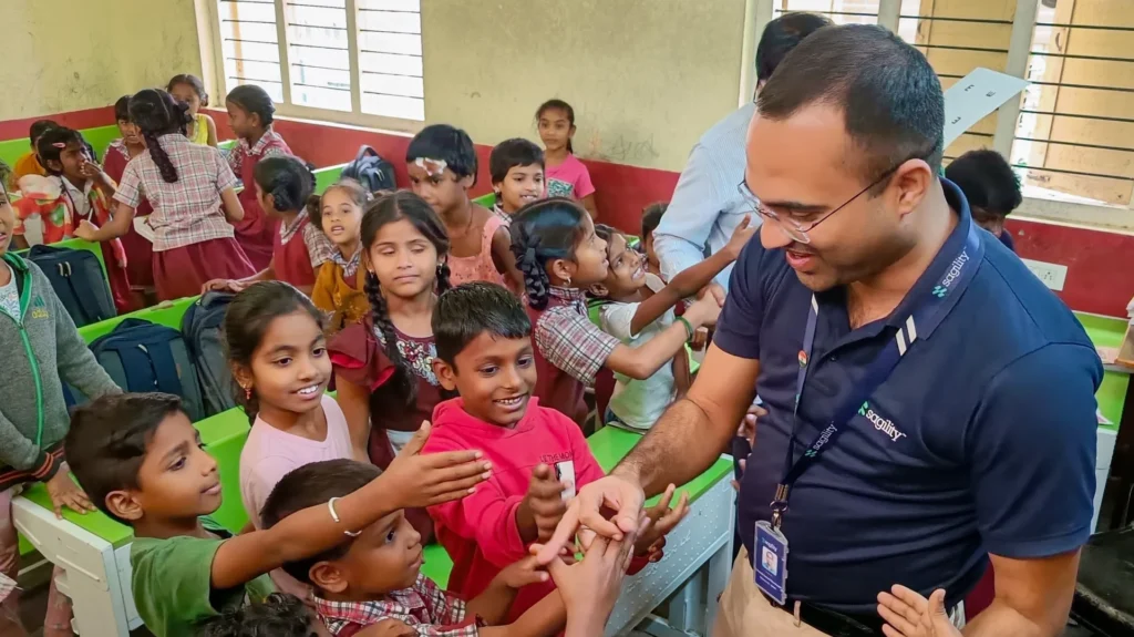 Sagility school eye health