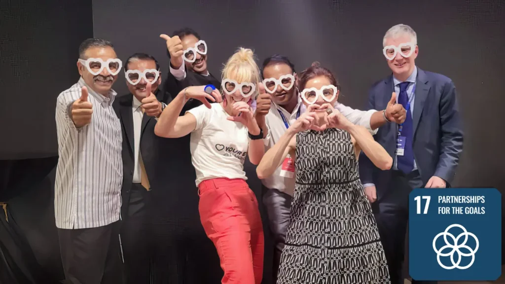 An image of eye health sector leaders at a global IAPB conference in 2023.