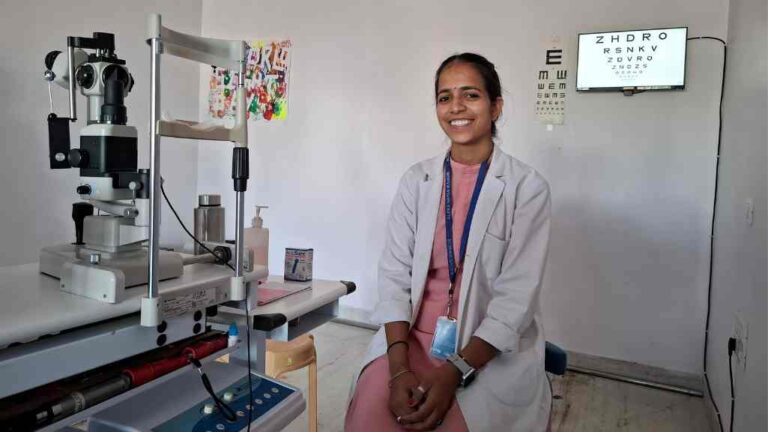 Changemaker: From community health volunteer to eye care specialist